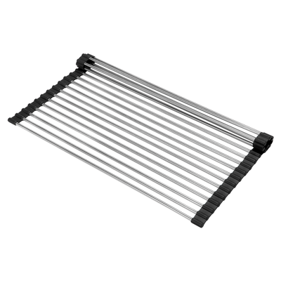 escorredor de loucas multiuso grid drainer debacco inox capa
