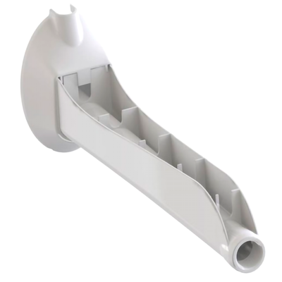 haste de chuveiro zagonel 30cm branca capa 01