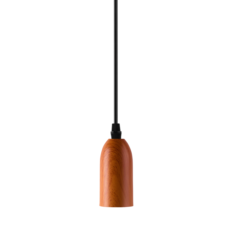 pendente taschibra dot metal decor vintage e27 bivolt amadeirado capa 01