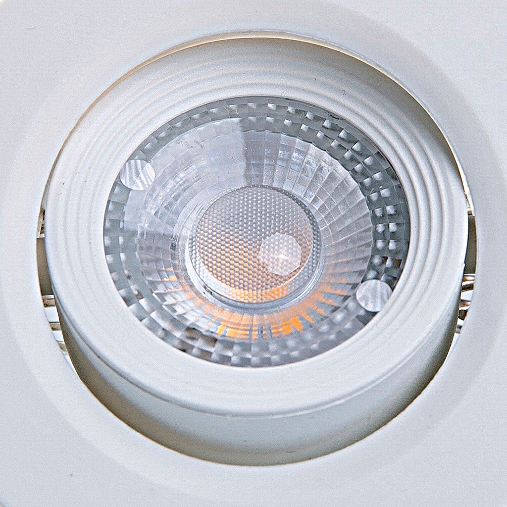 Spot LED Taschibra AllTop MR16 Redondo 5W Bivolt 6500K Luz Branca