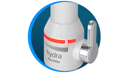 torneira eletrica puravitta de bancada branca hydra descricao 02
