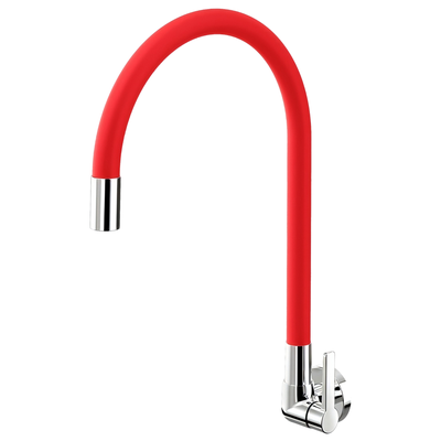 torneira para cozinha docol galiflex vermelha 967479 de parede cromada capa