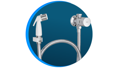 ducha higienica deca aspen 1984 c35 com flexivel de 1 20m branca e cromada