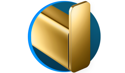 cabide docol docolflat docolchroma 960943 ouro polido descricao