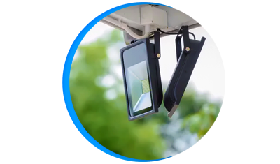 refletor led solar tr sun 25w preto 6500k 06