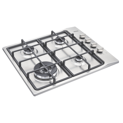 cooktop a gas tramontina square 94701214 com 4 bocas em aco inox capa 01