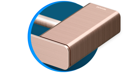 porta toalhas duplo docol docolflat docolchroma 1013769 cobre escovado descricao