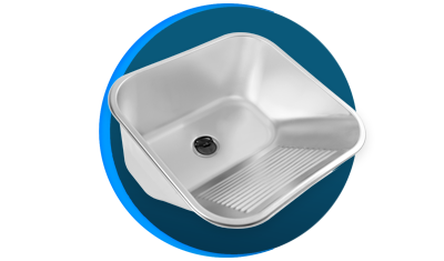 tanque ghelplus monobloco embutir 40x40cm 25 litros inox acetinado descricao