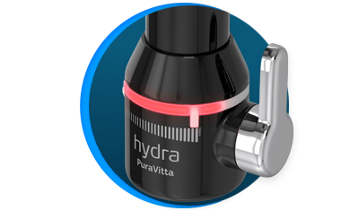 torneira eletrica puravitta de bancada preta hydra descricao 02