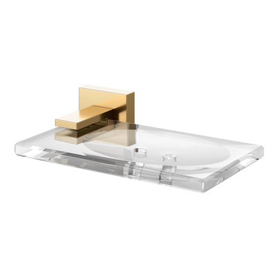 saboneteira docol square 387943 docolchroma ouro polido