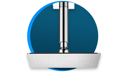chuveiro lorenslim square 5013 c16 de teto lorenzetti cromado descricao