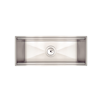 canal organizador tramontina 45cm 94534000 em aco inox scotch brite 01
