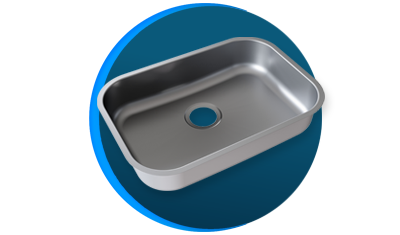 cuba docol cs 1 riva 46x30 aco inox fosco 17341cm embutir descricao