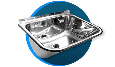 tanque monobloco docol 32 litros 55x45 17042ch de parede inox alto brilho descricao