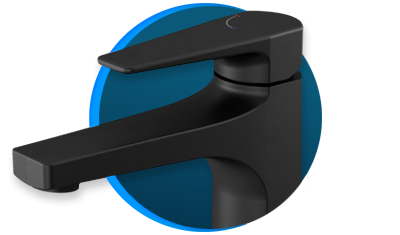 Misturador Monocomando Docol Lift Onix Bica Alta Preto | Copalux