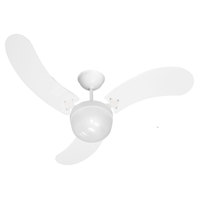 ventilador de teto venti delta new montana com 3 pas branco