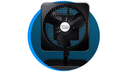 ventilador de mesa venti delta turbi preto descricao