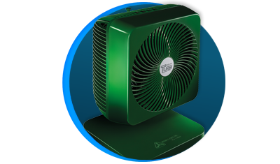 ventilador de mesa venti delta turbi verde descricao
