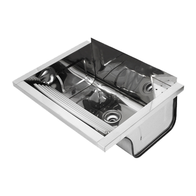 tanque reto de parede 35l docol 017049ch 63x47cm inox alto brilho