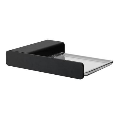 saboneteira docol docolflat onix 10138ce preto fosco