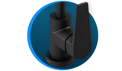 Misturador Monocomando Docol Lift Onix 7962CE De Mesa Preto