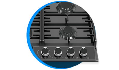 cooktop a gas debacco montreal vidro preto 60cm com 4 bocas 220v descricao 02