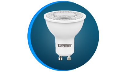 lampada led taschibra dicroica tdl 50 mr16 7w bivolt gu10 descricao