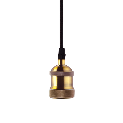 pendente taschibra dot metal decor indie e27 bivolt ouro