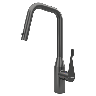 misturador monocomando cozinha debacco 700 aco inox grey