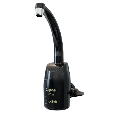 torneira eletrica luna black 4t de parede zagonel
