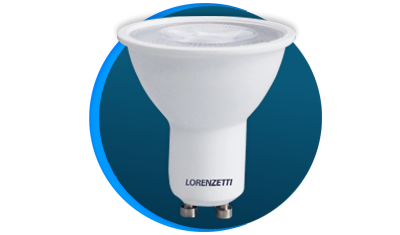 lampada led lorenzetti dicroica mr16 4 5w bivolt gu10 descricao