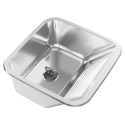 tanque monobloco ghelplus 30 litros 55x45 com valvula inox polido