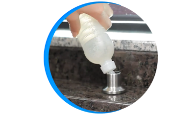dosador de detergente ghelplus 350ml aco inox fosco descricao 02