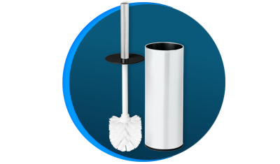 escova sanitaria com suporte ghelplus inox escovado 20 04 00126 descricao