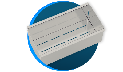 escorredor profundo tramontina 30cm 94534021 em aco inox scotch brite descricao