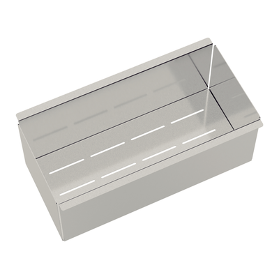 escorredor profundo tramontina 30cm 94534021 em aco inox scotch brite