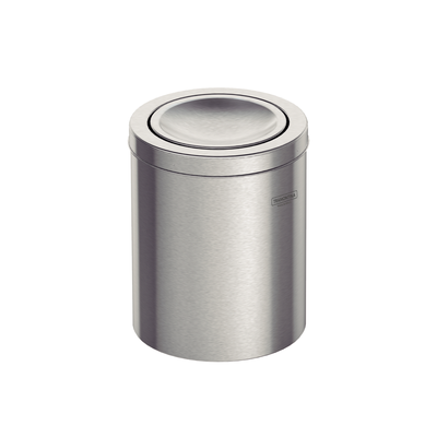 lixeira inox tramontina swing 5l 94542105 basculante em aco inox
