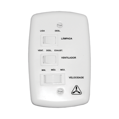 interruptor para ventilador venti delta com 3 velocidades