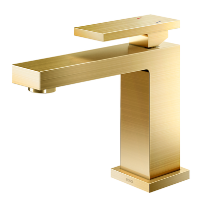 misturador monocomando docol new edge docolchroma 925372 de mesa ouro escovado 01