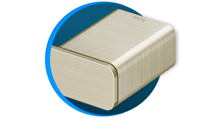 Porta Toalha Docol DocolFlat DocolChroma 60cm Níquel Escovado