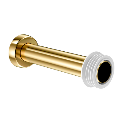 tubo de ligacao para bacia sanitaria docol 626643 30cm ouro polido 01