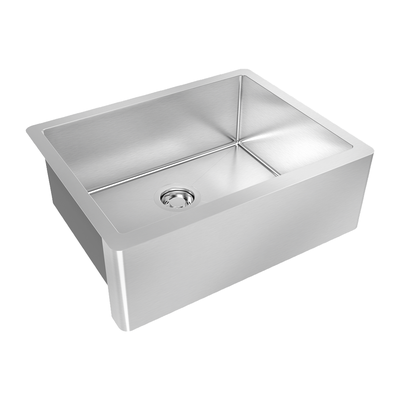cuba farm sink debacco quadratino 800 aco inox escovado 600x470mm
