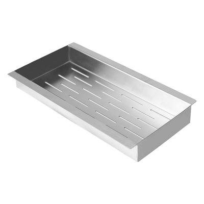 escorredor de utensilios debacco para canal organizador umido 30cm inox 01