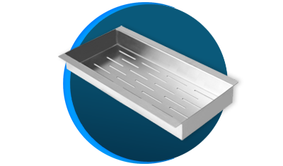 escorredor de utensilios debacco para canal organizador umido 30cm inox descricao