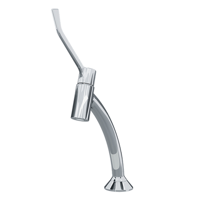 torneira plastica clinica hospitalar blukit 191589 de bancada cromada 01