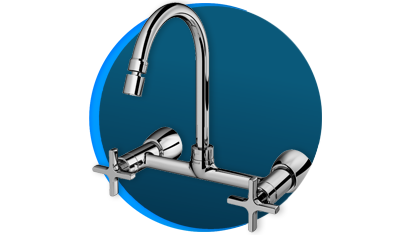 misturador para cozinha docol nova invicta 1523606 de parede cromado descricao