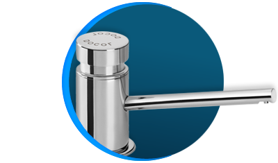 dispensador para sabonete detergente docol pressmatic 17200006 cromado descricao