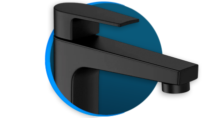 Torneira Deca Level 1197.BL26.MT De Bancada Black Matte