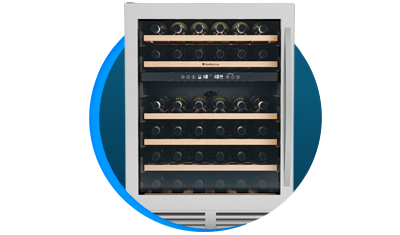 adega debacco 46 garrafas dual zone abertura lado esquerdo 220v descricao 01