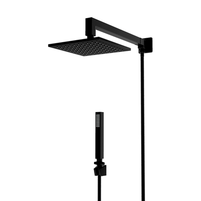 chuveiro com desviador lorenquadra black 1934 b16 de parede lorenzetti preto 01